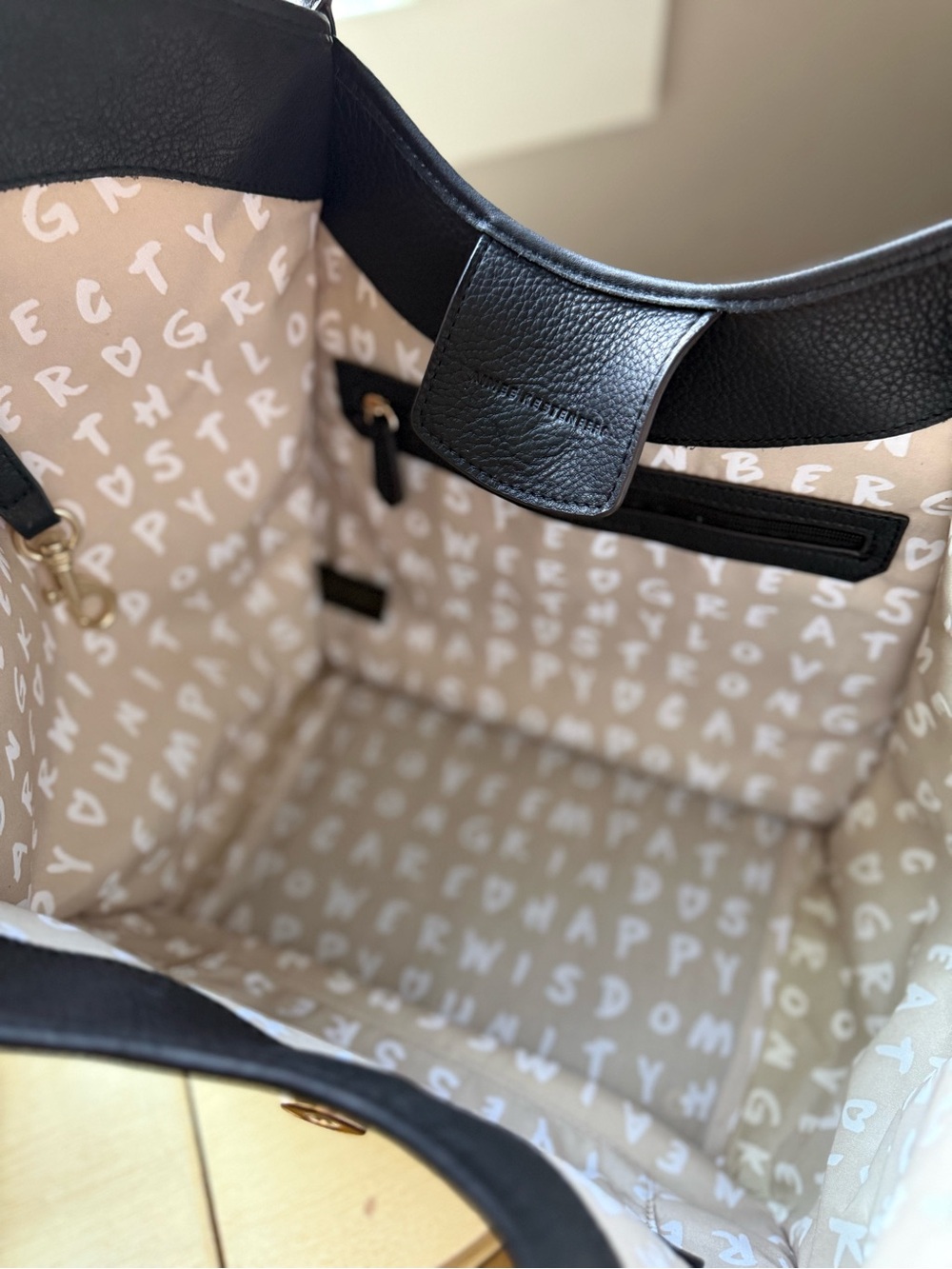 Aimee Kestenberg Lenny’s Tote with Black Trim - Picture 5 of 6